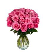 25 Pink Roses