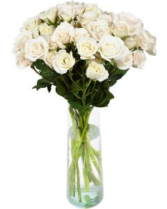 White Spray Roses